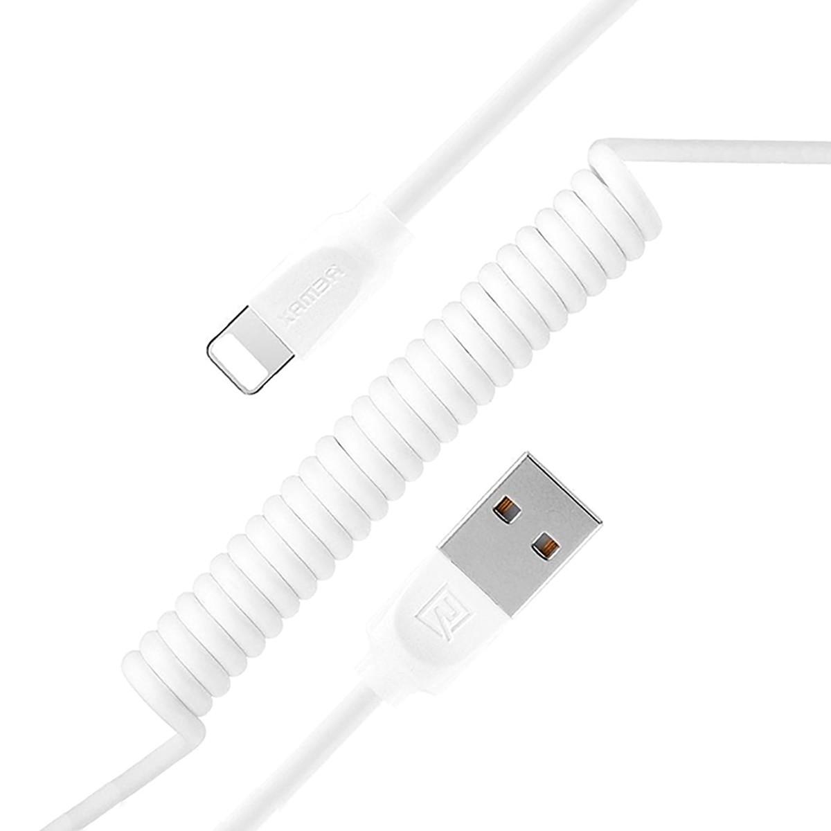 Витой USB кабель Lightning Remax RC-117i 1 м для iPhone iPad iPod в машину