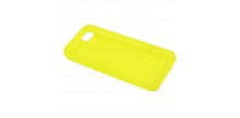 Пластиковый защитный чехол для iPhone 5 / 5S желтый