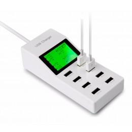Зарядная станция на 10 портов USB 5V 9.2 А для Apple iPhone, iPad