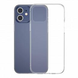 Прозрачный силиконовый чехол для iPhone 12 mini Baseus Simple ARAPIPH54N-02