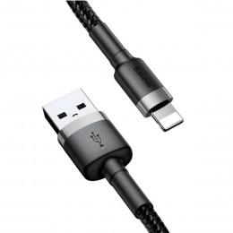 Кабель Lightning 3m Baseus Cafule Cable USB CALKLF-RG1 Черный