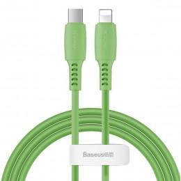Кабель Type-C - Lightning для iPhone 1.2m Baseus Colourful Power Delivery cable 18W CATLDC-06