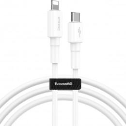 Кабель Lightning для зарядки iPhone от MacBook с Type-C 1 м Baseus CATLSW-02