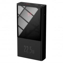 Внешний аккумулятор 10000mAh 22.5W QC PD Baseus Super Mini Power Bank черный PPMN-A01