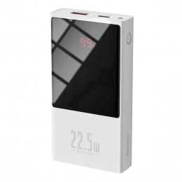 Внешний аккумулятор 10000mAh 22.5W QC PD Baseus Super Mini Power Bank белый PPMN-A02