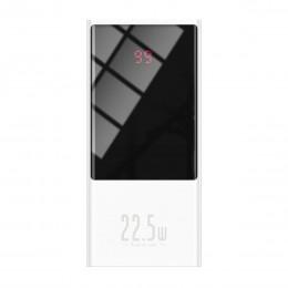 Внешний аккумулятор 20000mAh 22.5W QC PD Baseus Super Mini Power Bank белый PPMN-B02