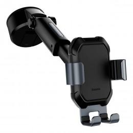 Автомобильный держатель на присоске Baseus Tank Gravity Car Mount Holder черный SUYL-TK01