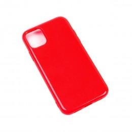 Чехол силиконовый для iPhone 11 Pro Max красный глянцевый