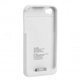 Чехол аккумулятор зарядка 1900mAh для iPhone 4 / 4S белый