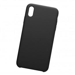 Ударопрочный силиконовый черный чехол для iPhone XS Max
