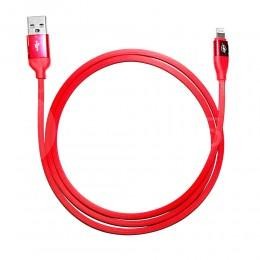 Силиконовый USB Lightning кабель для iPhone, iPod, iPad
