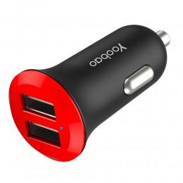Автомобильное зарядное устройство 2 USB 2.1A Yoobao YB-205 для iPhone и iPad