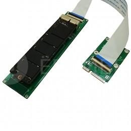 Переходник адаптер с mini PCIe на Apple SSD PCIe (2013-2017) с шлейфом FPC