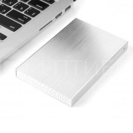Внешний бокс USB 3.0 для жестких дисков MAC HDD / SSD 2.5" алюминиевый 