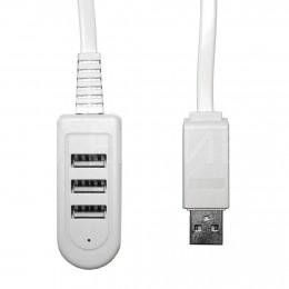 USB 2.0 Hub удлиннитель 1,2 м на 3 порта