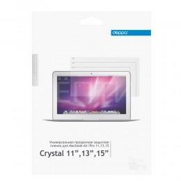 Матовая защитная пленка универсальная Deppa для MacBook Air / Pro 11", 13", 15"