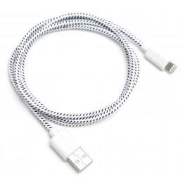 Модный белый USB Lightning зарядка, провод для iPhone 5, 5s, 5c и iPad retina/mini ligtning