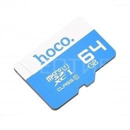 Карта памяти Hoco для камер, телефонов, планшетов 64 ГБ 10 Class MicroSDXC