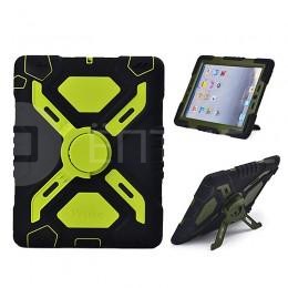 Супер ударопрочный чехол для iPad mini / iPad mini 2 черно зеленый