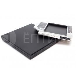 Комплект Optibay 9,5 мм SATA + USB корпус для DVD привода PC