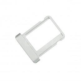 Сим-лоток (Micro Sim Card Tray) для Micro сим карты для iPad 2 / 3 / 4 серебряный