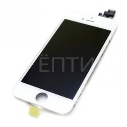 Модуль дисплея (тач стекло и матрица) для iPhone 5 белый