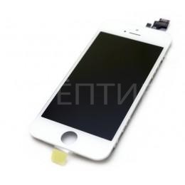 Дисплей в сборе (тач стекло и матрица) для iPhone 5S, SE белый