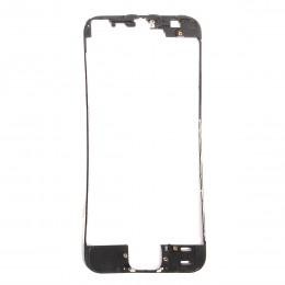Пластиковая рамка дисплея черная для iPhone 5S