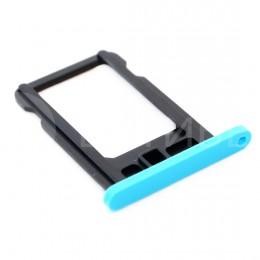Сим-лоток (Nano Sim Card Tray) для Nano сим карты iPhone 5C голубой