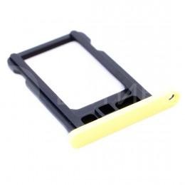 Сим-лоток (Nano Sim Card Tray) для Nano сим карты iPhone 5C желтый
