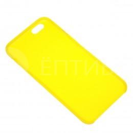 Желтый полупрозрачный чехол для iPhone 6 / 6S