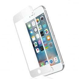 Трехмерное 3D защитное стекло для iPhone 7 / 8 белое