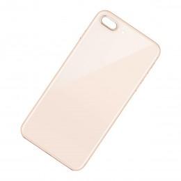 Задняя стеклянная панель для iPhone 8 Plus золотая