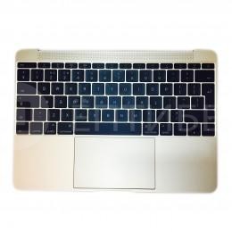Топкейс с клавиатурой и тачпадом для MacBook A1534 12" Early 2015 UK Gold