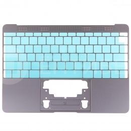 Топкейс для MacBook 12" A1534 Space Grey US Early 2016 Small Enter