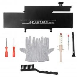 Набор для замены аккумулятора A1493/A1582 усиленного и профилактической чистки Macbook Retina 13" A1502 2013 2014 2015