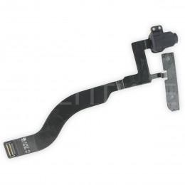 Шлейф с разъемом Jack 3.5 mm и микрофоном для MacBook Pro Retina 13" A1708 Late 2016, Mid 2017 черный