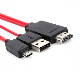 HDMI USB MicroUSB TV кабель для Samsung Galaxy