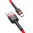 Кабель USB-C 2m Baseus Cafule Cable красный CATKLF-C09