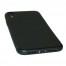 Силиконовый чехол с антискользящим покрытием для iPhone XR чёрный
