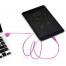 Модный розовый USB Lightning зарядка, провод для iPhone 5, 5s, 5c и iPad retina/mini ligtning