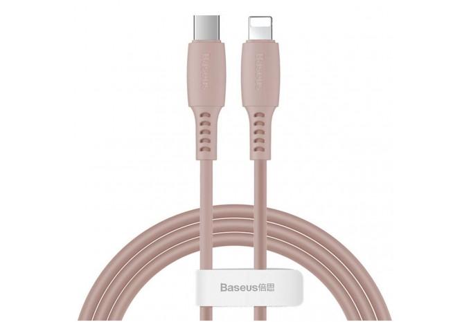 Кабель USB-C - Lightning для iPhone 1.2m Baseus Colourful Power Delivery cable 18W CATLDC-04