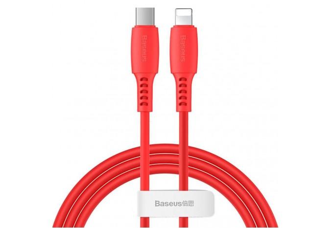 Кабель Type-C - Lightning для iPhone 1.2m Baseus Colourful Power Delivery cable 18W CATLDC-09