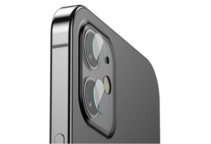 Защитные стекла для камеры iPhone 12 и 12 mini Baseus Gem Lens Film SGAPIPH54N-JT02