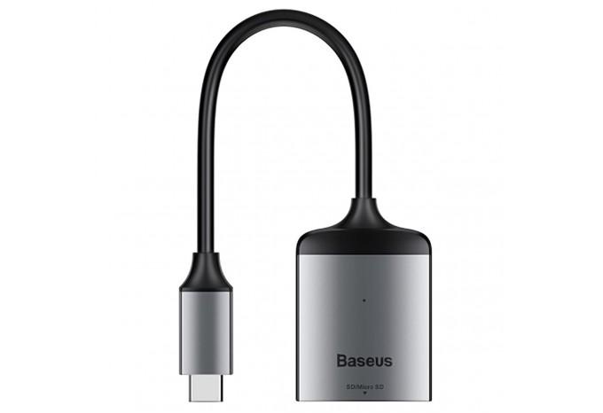 USB-C Hub Baseus CAHUB-P0G на слот SD и microSD