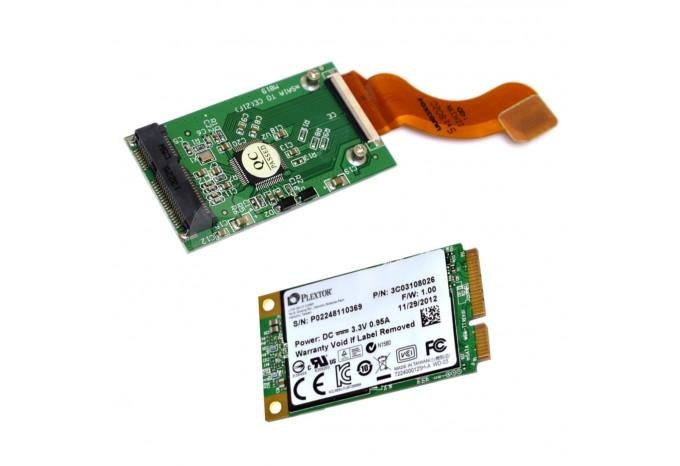 SSD диск mSata 64Гб для MacBook Air Early 2008 + адаптер mSata на ZIF 40 pin