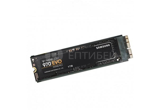 Комплект PCI-E NVMe SSD Samsung 980 1Tb для MacBook Retina, Air, iMac 2013 - 2019, Mac mini 2014 с инструментом