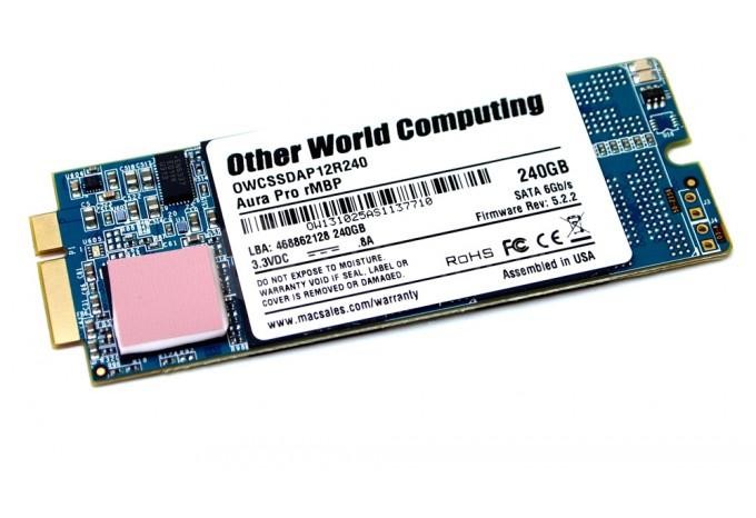 SSD диск OWC Aura Pro 250 Гб для MacBook Pro Retina 13", 15" 2012-2013, iMac