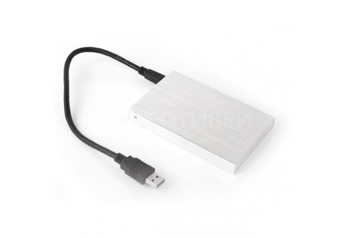 Внешний бокс USB 2.0 для жестких дисков MAC HDD / SSD 2.5" алюминиевый 