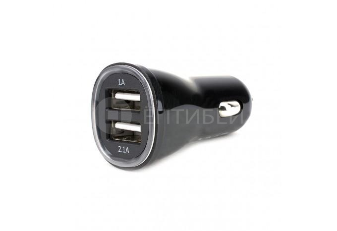Автомобильное зарядное устройство USB для iPad, iPhone 2.1А 12V Car Charger